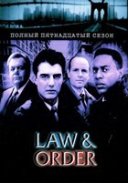 Закон и Порядок (США) - DVD - 15 сезон, 24 серии. 6 двд-р